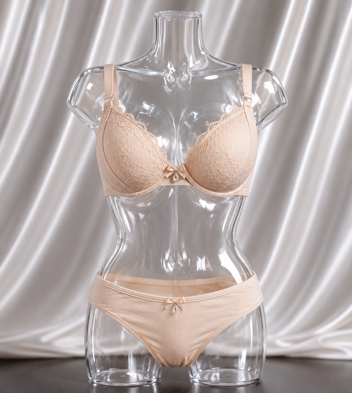 Silky Cotton Bra and Unware Combo